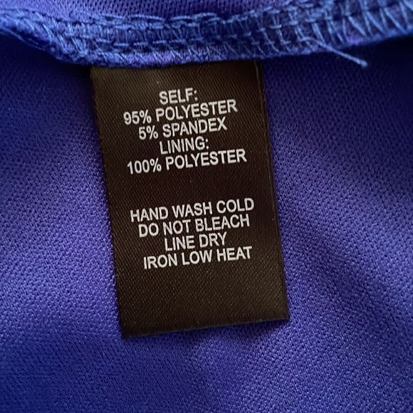 ⭐️SOLD - NWOT Lulus Royal Blue Darling Delight Skater Fit N Flare Dress. - Picture 13 of 14